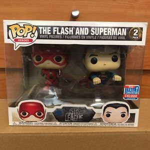 POP The Flash & Superman 2018 Convention Exclusive